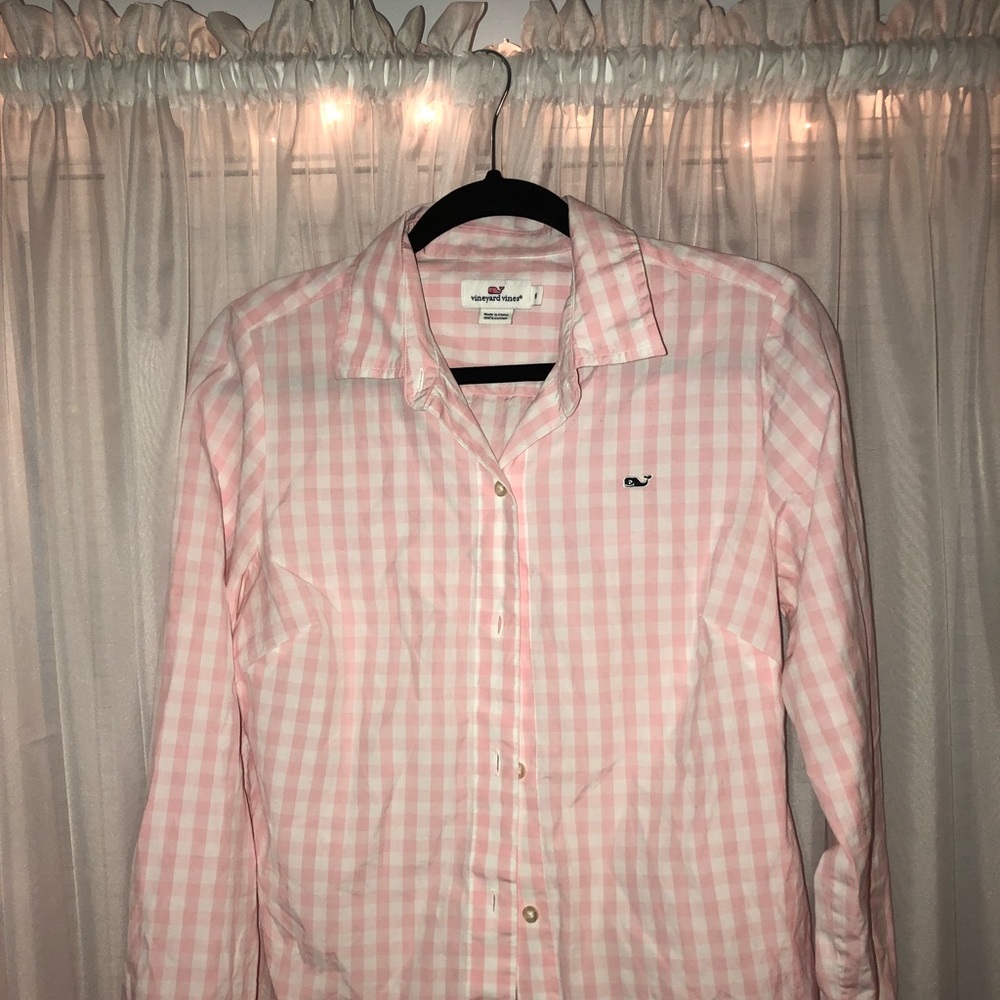 vineyard vines long sleeve button-down
